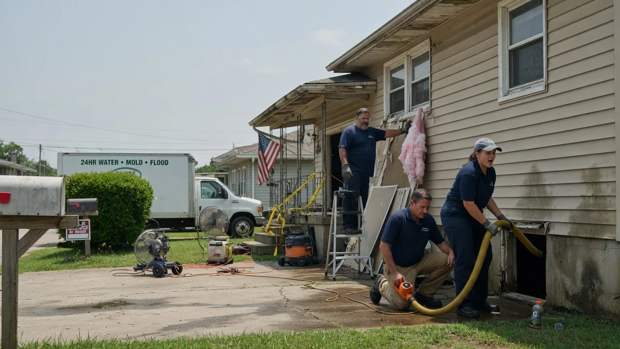 Water Damage Repair in West Milford, WV near me